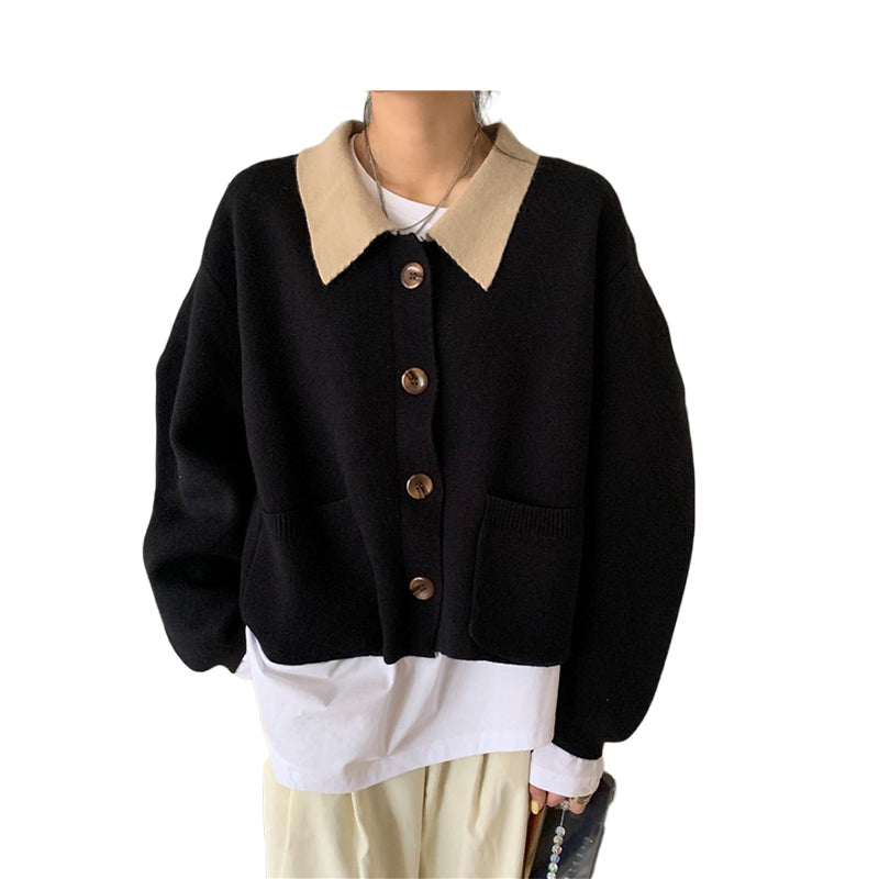 Women Solid Color Crochet Jackets Outwears Knitwear Wholesale 2112221614