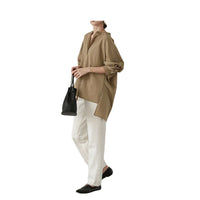 Load image into Gallery viewer, Women Solid Color Tops Wholesale 2112221776
