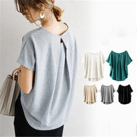 Load image into Gallery viewer, Women Solid Color Blouses Wholesale 2112221830
