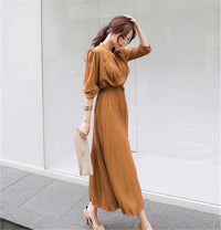 Load image into Gallery viewer, Women Solid Color Dresses Wholesale 2112221865
