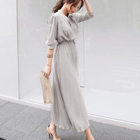 Load image into Gallery viewer, Women Solid Color Dresses Wholesale 2112221865
