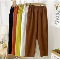 Load image into Gallery viewer, Women Solid Color Pants Wholesale 2112221877
