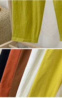 Load image into Gallery viewer, Women Solid Color Pants Wholesale 2112221877
