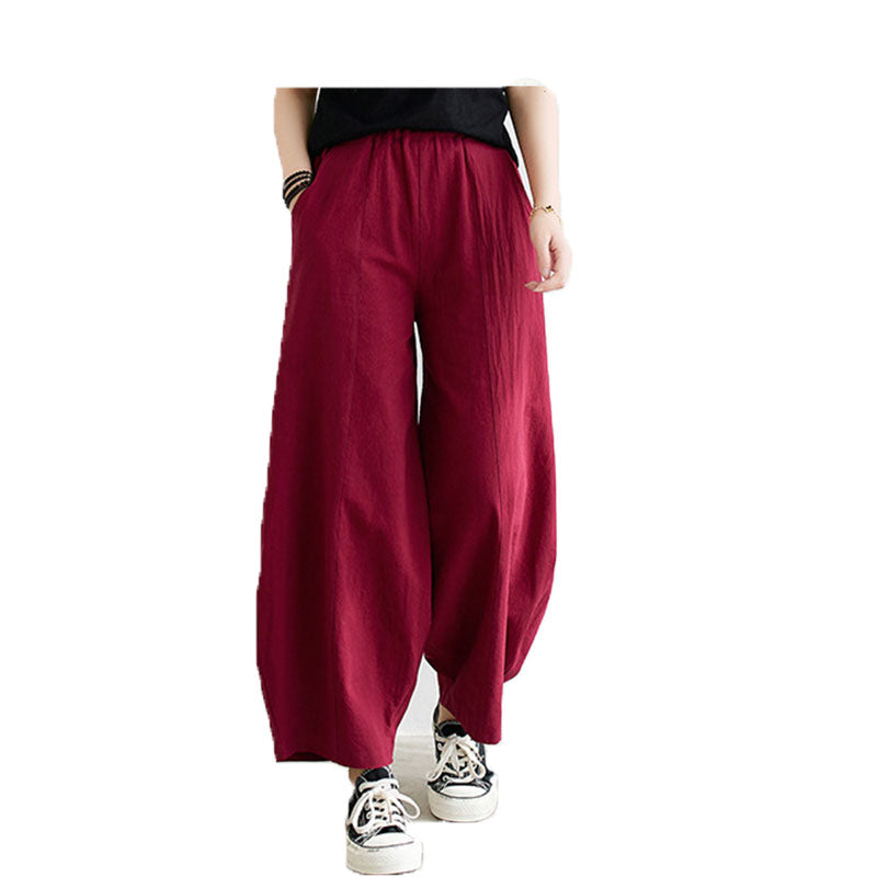 Women Solid Color Pants Wholesale 2112221902