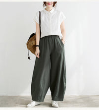 Load image into Gallery viewer, Women Solid Color Pants Wholesale 2112221902
