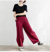 Load image into Gallery viewer, Women Solid Color Pants Wholesale 2112221902
