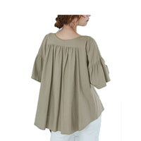 Load image into Gallery viewer, Women Solid Color Tops Wholesale 2112221914
