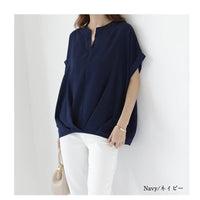 Load image into Gallery viewer, Women Solid Color Tops Wholesale 2112221940
