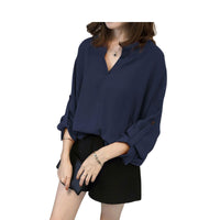 Load image into Gallery viewer, Women Solid Color Tops Wholesale 2112221948
