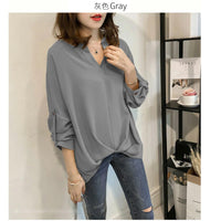 Load image into Gallery viewer, Women Solid Color Tops Wholesale 2112221948
