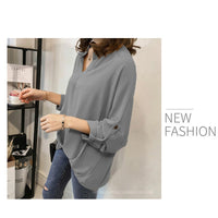 Load image into Gallery viewer, Women Solid Color Tops Wholesale 2112221948
