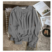 Load image into Gallery viewer, Women Solid Color Tops Wholesale 2112221948
