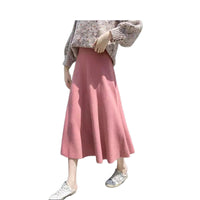 Load image into Gallery viewer, Women Solid Color Knitwear Skirts Wholesale 2112221961
