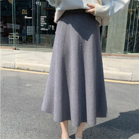 Load image into Gallery viewer, Women Solid Color Knitwear Skirts Wholesale 2112221961
