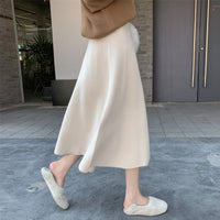 Load image into Gallery viewer, Women Solid Color Knitwear Skirts Wholesale 2112221961
