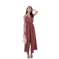 Load image into Gallery viewer, Women Solid Color Jumpsuits Wholesale 2112221976
