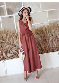 Load image into Gallery viewer, Women Solid Color Jumpsuits Wholesale 2112221976
