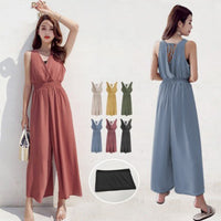 Load image into Gallery viewer, Women Solid Color Jumpsuits Wholesale 2112221976
