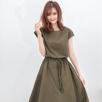 Load image into Gallery viewer, Women Solid Color Dresses Wholesale 2112222015
