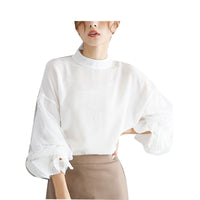 Load image into Gallery viewer, Women Solid Color Lace Tops Wholesale 2112222039
