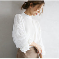 Load image into Gallery viewer, Women Solid Color Lace Tops Wholesale 2112222039
