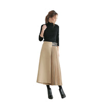 Load image into Gallery viewer, Women Solid Color Skirts Wholesale 2112222051

