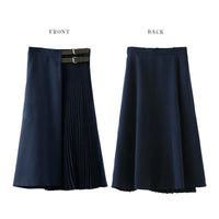 Load image into Gallery viewer, Women Solid Color Skirts Wholesale 2112222051
