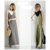 Load image into Gallery viewer, Women Solid Color Checked Dresses Wholesale 2112222104
