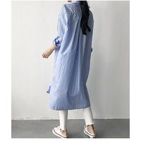 Load image into Gallery viewer, Women Striped Dresses Wholesale 2112222145
