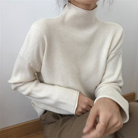 Load image into Gallery viewer, Women Solid Color Crochet Sweaters Wholesale 2112222219
