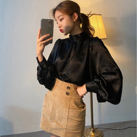 Load image into Gallery viewer, Women Solid Color Tops Wholesale 2112222352
