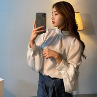 Load image into Gallery viewer, Women Solid Color Tops Wholesale 2112222352
