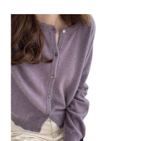 Load image into Gallery viewer, Women Solid Color Cardigan Wholesale 2112222390

