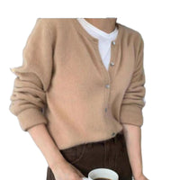 Load image into Gallery viewer, Women Solid Color Cardigan Wholesale 2112222390
