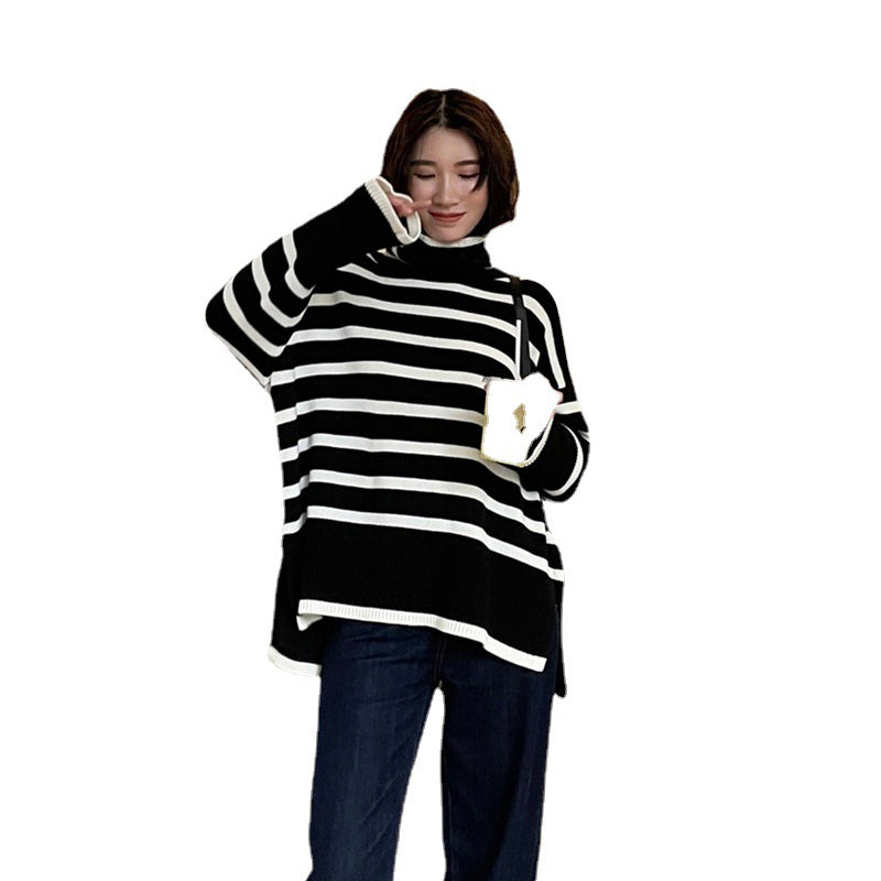 Women Striped Sweaters Wholesale 211222971
