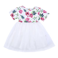 Load image into Gallery viewer, Baby Kid Girls Flower Print Dresses Wholesale 21210016
