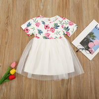 Load image into Gallery viewer, Baby Kid Girls Flower Print Dresses Wholesale 21210016
