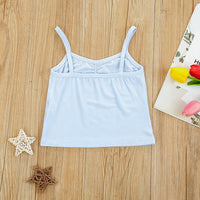 Load image into Gallery viewer, Baby Kid Girls Solid Color Muslin&amp;Ribbed Vests Waistcoats Tops Wholesale 21210034
