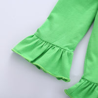 Load image into Gallery viewer, 2 Pieces Set Baby Kid Girls Christmas Tops And Checked Skirts Wholesale 21210058
