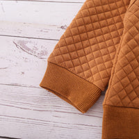 Load image into Gallery viewer, 2 Pieces Set Kid Unisex Solid Color Checked Jackets Outwears And Pants Wholesale 21210121
