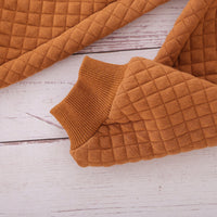 Load image into Gallery viewer, 2 Pieces Set Kid Unisex Solid Color Checked Jackets Outwears And Pants Wholesale 21210121
