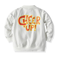 Load image into Gallery viewer, 2 Pieces Set Baby Kid Girls Striped Print Jackets Outwears Dinosaur Pants Wholesale 21429699
