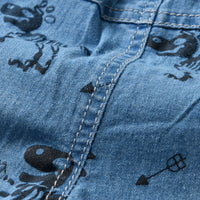 Load image into Gallery viewer, 2 Pieces Set Baby Kid Girls Striped Print Jackets Outwears Dinosaur Pants Wholesale 21429699
