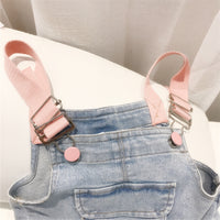 Load image into Gallery viewer, Baby Kid Girls Solid Color Muslin&amp;Ribbed Tops And Jumpsuits Wholesale 22011206
