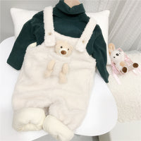 Load image into Gallery viewer, Baby Kid Girls Solid Color Jumpsuits Wholesale 22011214
