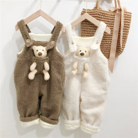 Load image into Gallery viewer, Baby Kid Girls Solid Color Jumpsuits Wholesale 22011214
