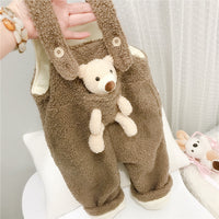 Load image into Gallery viewer, Baby Kid Girls Solid Color Jumpsuits Wholesale 22011214
