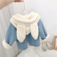 Load image into Gallery viewer, Baby Kid Girls Color-blocking Cartoon Jackets Outwears Wholesale 220112188
