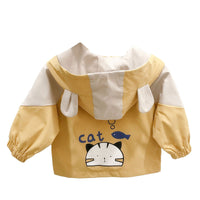 Load image into Gallery viewer, Baby Kid Boys Letters Color-blocking Print Jackets Outwears Wholesale 22011227
