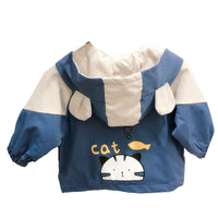 Load image into Gallery viewer, Baby Kid Boys Letters Color-blocking Print Jackets Outwears Wholesale 22011227
